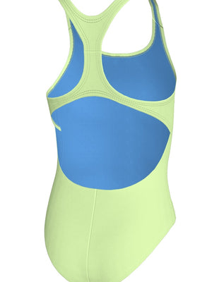 Nike Swim Effortless Essential Big Kids' (Girls') Racerback One Piece - Barely Volt alternate image 1