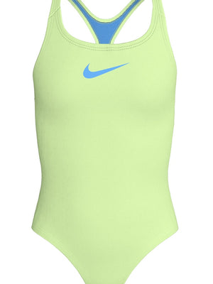 Nike Swim Effortless Essential Big Kids' (Girls') Racerback One Piece - Barely Volt alternate image 2