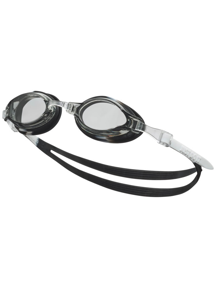 Nike Swim Chrome Big Kids' Goggles - White/Black