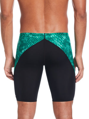Nike Swim Hydrastrong Pool Lanes Men's Jammer - Court Green alternate image 1
