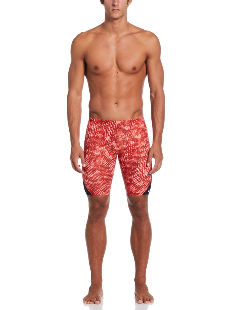 Nike Swim Hydrastrong Pool Lanes Men's Jammer - University Red alternate image 3