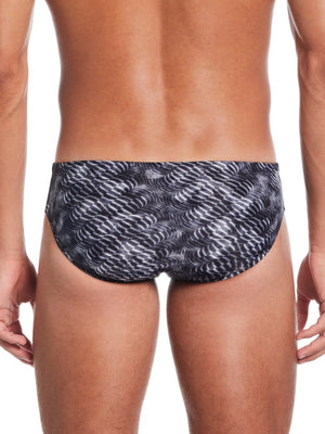 Nike Swim Hydrastrong Pool Lanes Men's Brief - Black alternate image 1