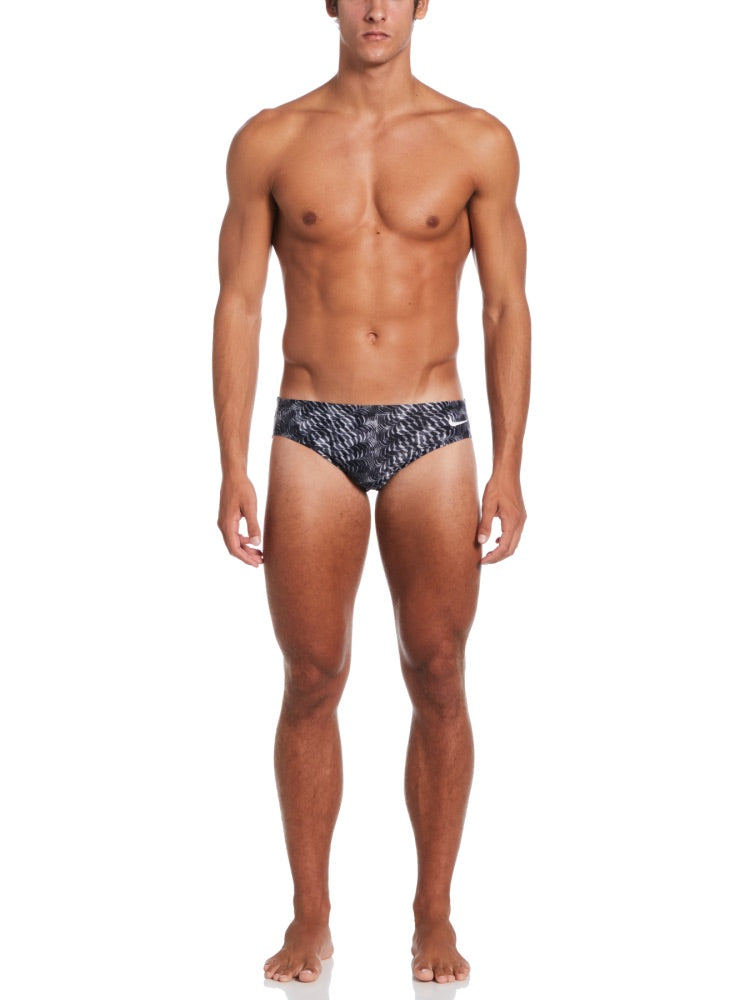 Nike Swim Hydrastrong Pool Lanes Men's Brief - Black alternate image 3