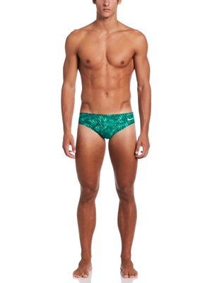 Nike Swim Hydrastrong Pool Lanes Men's Brief - Court Green alternate image 3