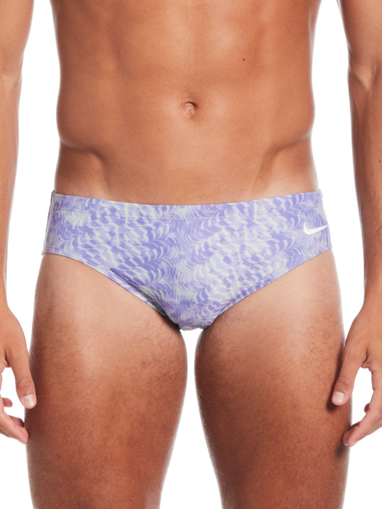 Nike Swim Hydrastrong Pool Lanes Men's Brief - Hydrangeas