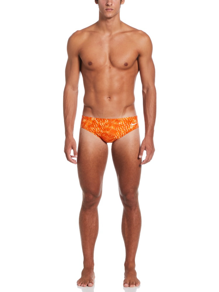 Nike Swim Hydrastrong Pool Lanes Men's Brief - Team Orange alternate image 3