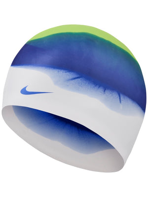 Nike Swim Tye Dye Silicone Youth Cap - Cool Multi