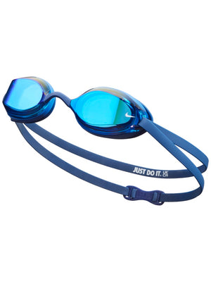 Nike Swim Legacy Comfort Mirrored Goggles - Midnight Navy
