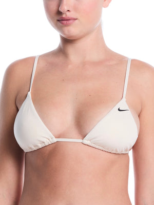 Nike Swim Effortless Essential Women's Triangle Bikini Top - Chalk
