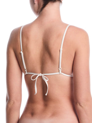 Nike Swim Effortless Essential Women's Triangle Bikini Top - Chalk alternate image 1