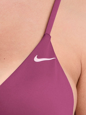 Nike Swim Effortless Essential Women's Triangle Bikini Top - Desert Pink alternate image 2