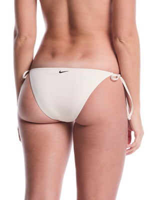 Nike Swim Effortless Essential Women's Tie String Bikini Bottom - Chalk alternate image 1
