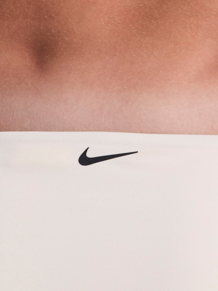 Nike Swim Effortless Essential Women's Tie String Bikini Bottom - Chalk alternate image 2