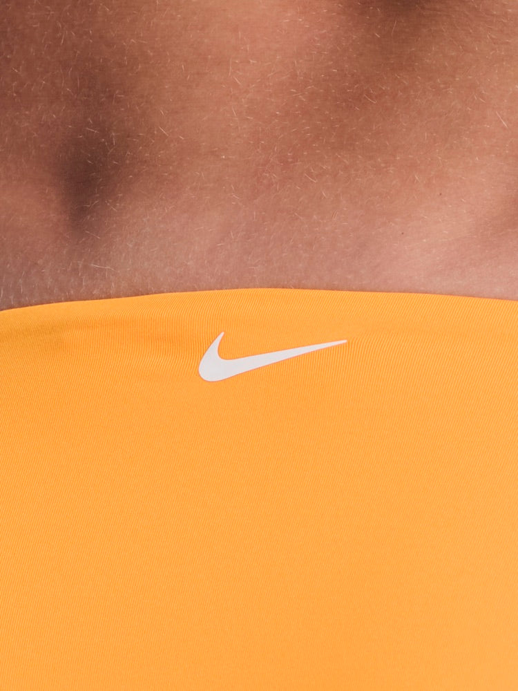Nike Swim Effortless Essential Women's Tie String Bikini Bottom - Laser Orange alternate image 2