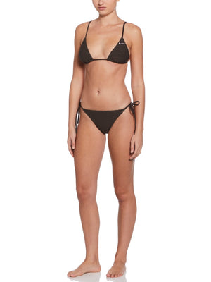 Nike Swim Women's Terry Texture Triangle Bikini Top - Baroque Brown alternate image 3