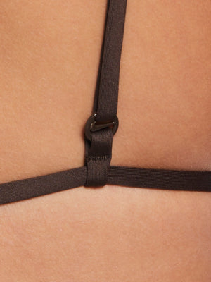 Nike Swim Women's Terry Texture Triangle Bikini Top - Baroque Brown alternate image 4