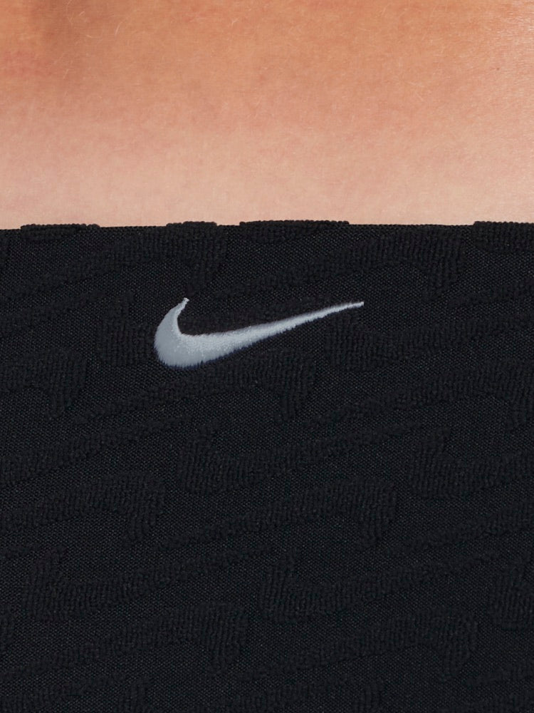 Nike Swim Women's Terry Texture Tie String Bikini Bottom - Black alternate image 2