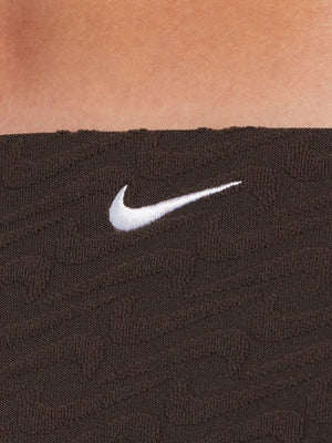 Nike Swim Women's Terry Texture Tie String Bikini Bottom - Baroque Brown alternate image 2