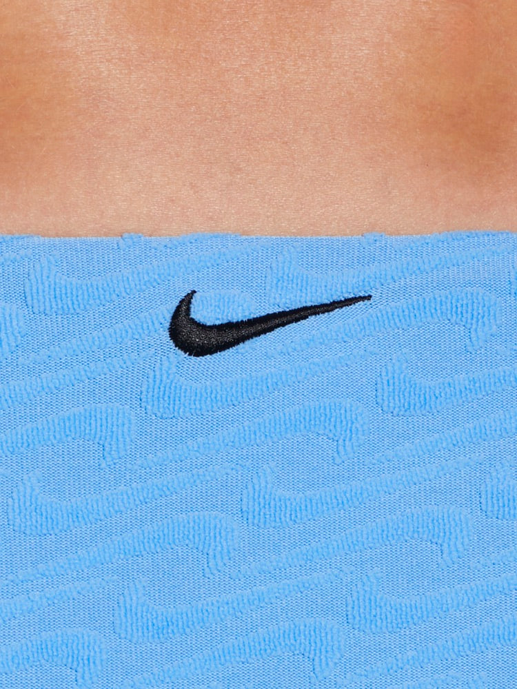 Nike Swim Women's Terry Texture Tie String Bikini Bottom - University Blue alternate image 2