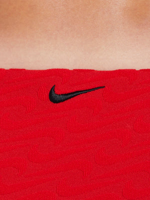 Nike Swim Women's Terry Texture Tie String Bikini Bottom - University Red alternate image 2
