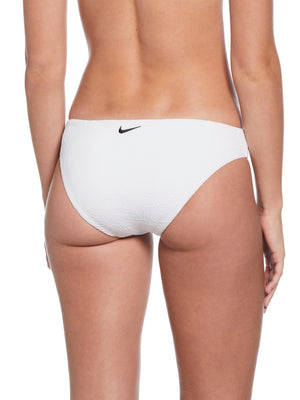 Nike Swim Women's Jacquard Texture Hipster Bikini Bottom - White alternate image 1