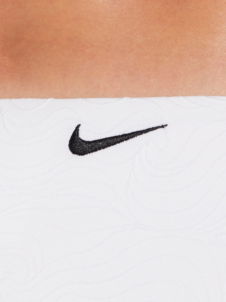 Nike Swim Women's Jacquard Texture Hipster Bikini Bottom - White alternate image 2