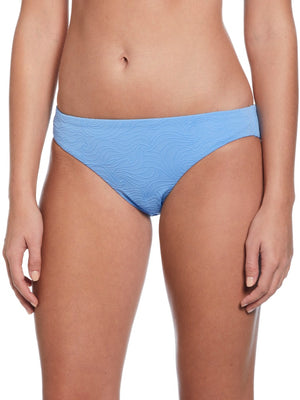 Nike Swim Women's Jacquard Texture Hipster Bikini Bottom - University Blue