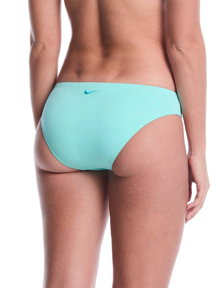 Nike Swim Women's Jacquard Texture Hipster Bikini Bottom - Bleached Turq alternate image 1