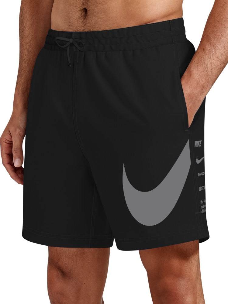 Nike Swim Breaker Men's 7" Fully Lined Volley Short - Jet Black alternate image 2