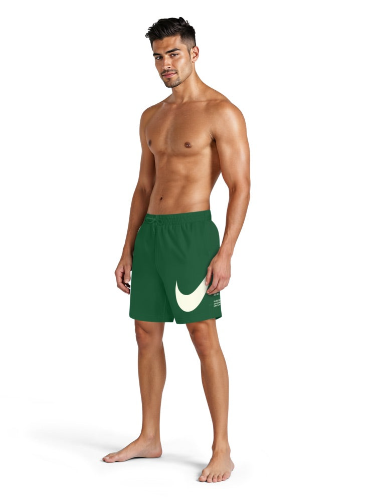 Nike Swim Breaker Men's 7" Fully Lined Volley Short - Malachite