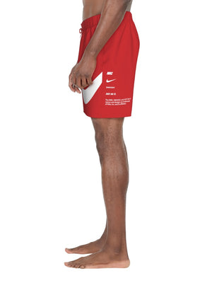 Nike Swim Breaker Men's 7" Fully Lined Volley Short - University Red alternate image 3