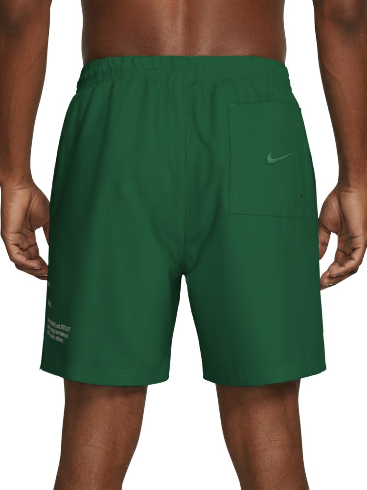 Nike Swim Breaker Men's 7" Brief-Lined Volley Short - Malachite alternate image 3