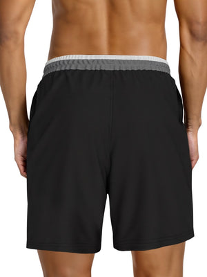 Nike Swim Breaker Men's 7" Brief-Lined Volley Short - Black alternate image 2