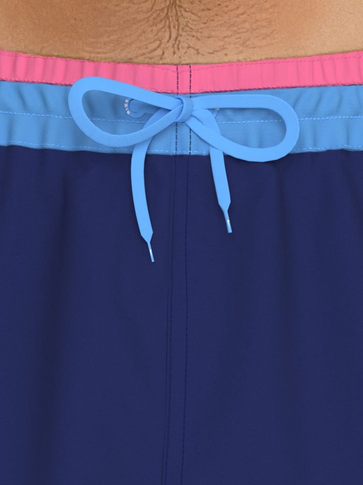 Nike Swim Breaker Men's 7" Brief-Lined Volley Short - Midnight Navy alternate image 4