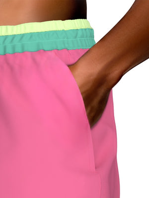 Nike Swim Breaker Men's 7" Brief-Lined Volley Short - Pinksicle alternate image 3