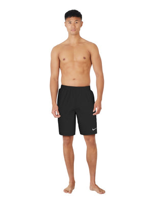 Nike Swim Breaker Essential Men's 9" Brief-Lined Volley Short - Black alternate image 2