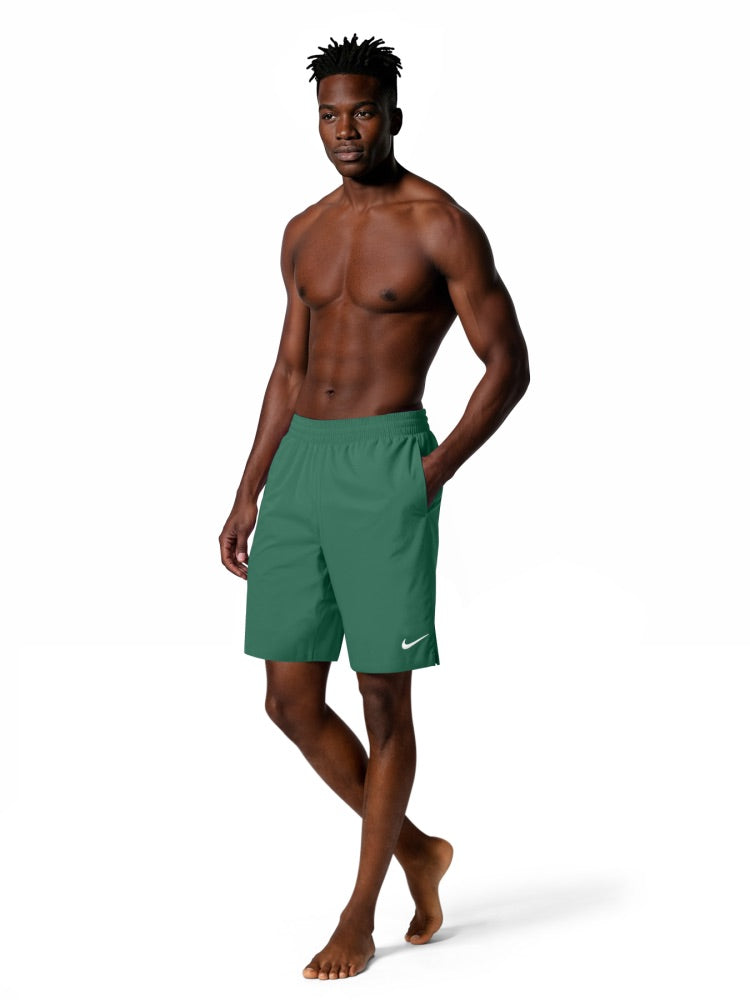 Nike Swim Breaker Essential Men's 9" Brief-Lined Volley Short - Malachite