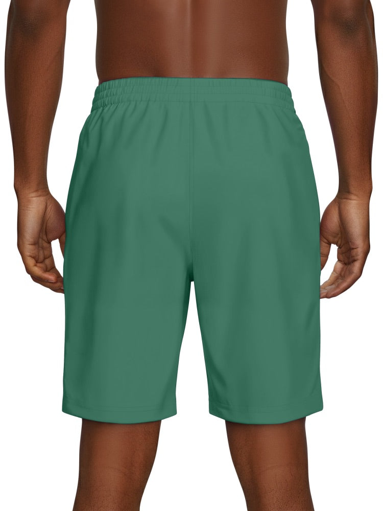 Nike Swim Breaker Essential Men's 9" Brief-Lined Volley Short - Malachite alternate image 3