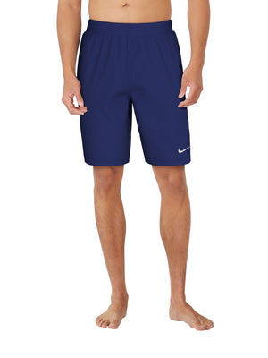 Nike Swim Breaker Essential Men's 9" Brief-Lined Volley Short - Midnight Navy