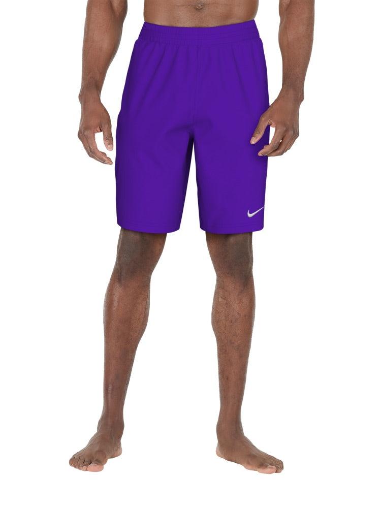 Nike Swim Breaker Essential Men's 9" Brief-Lined Volley Short - Court Purple