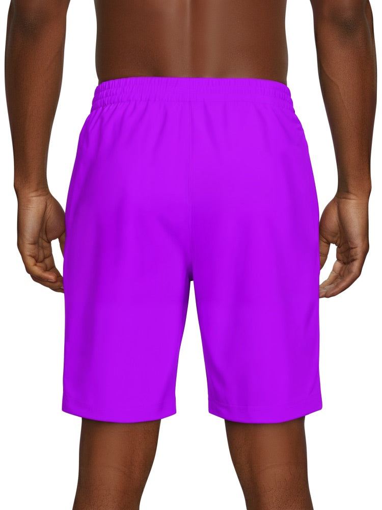 Nike Swim Breaker Essential Men's 9" Brief-Lined Volley Short - Bright Violet alternate image 3