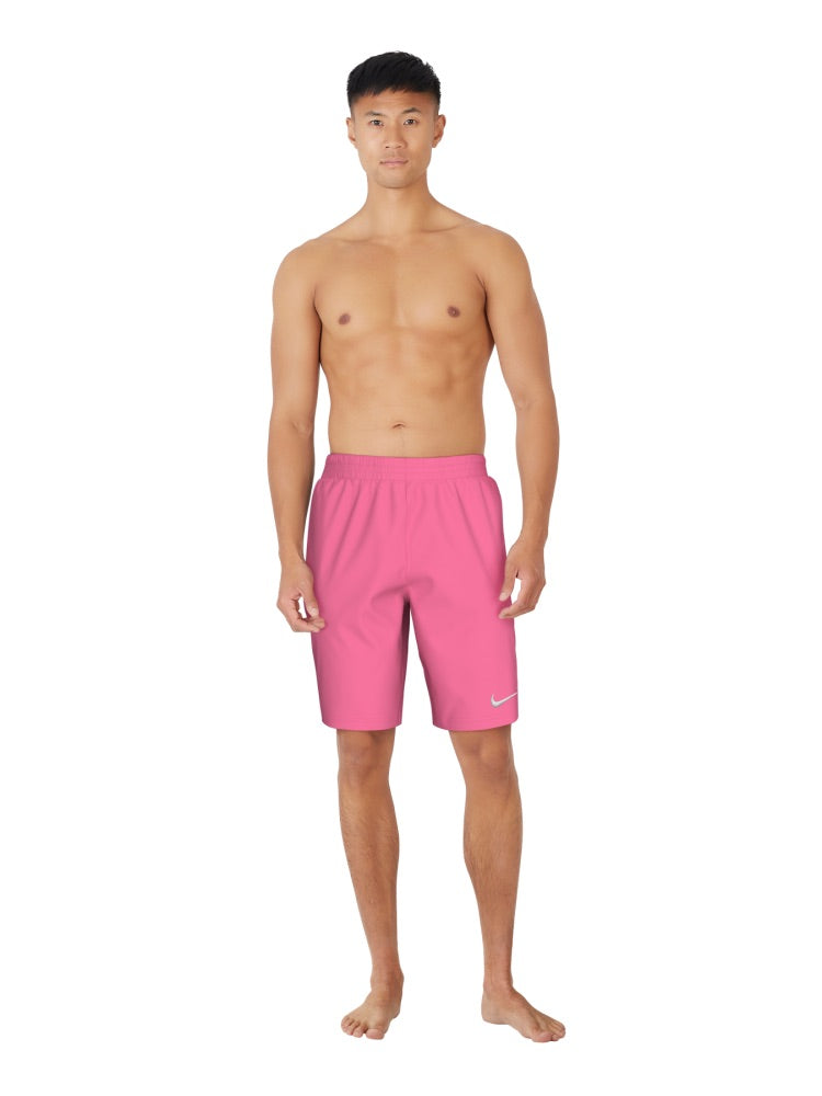 Nike Swim Breaker Essential Men's 9" Brief-Lined Volley Short - Pinksicle alternate image 2