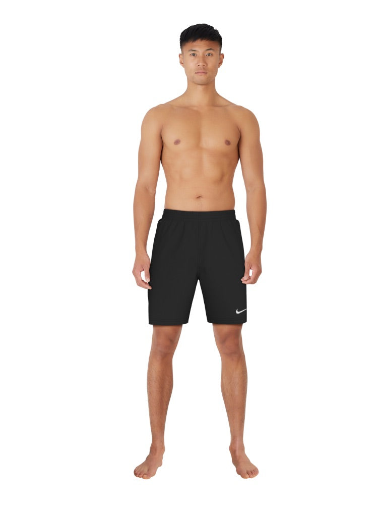 Nike Swim Breaker Essential Men's 7" Brief-Lined Volley Short - Black alternate image 2