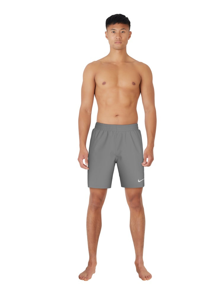 Nike Swim Breaker Essential Men's 7" Brief-Lined Volley Short - Cool Grey alternate image 2