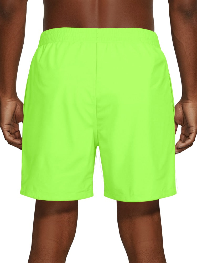 Nike Swim Breaker Essential Men's 7" Brief-Lined Volley Short - Voltage Green alternate image 3