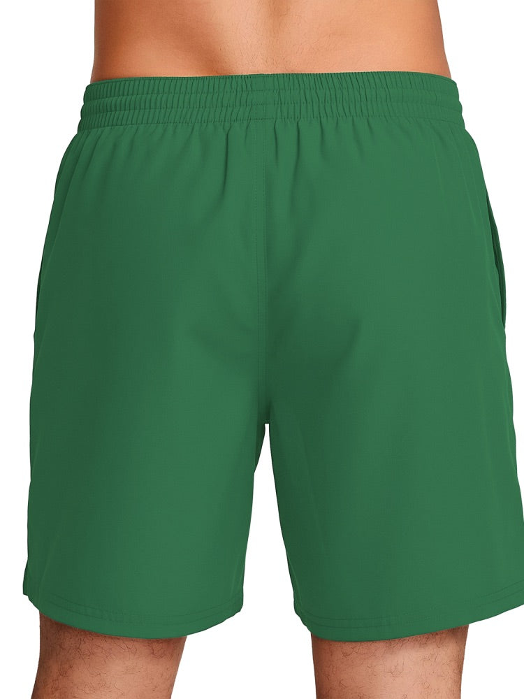Nike Swim Breaker Essential Men's 7" Brief-Lined Volley Short - Malachite alternate image 3