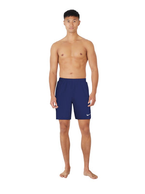 Nike Swim Breaker Essential Men's 7" Brief-Lined Volley Short - Midnight Navy alternate image 2