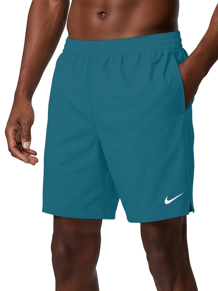 Nike Swim Breaker Essential Men's 7" Brief-Lined Volley Short - Green Abyss alternate image 2