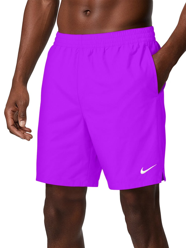Nike Swim Breaker Essential Men's 7" Brief-Lined Volley Short - Bright Violet alternate image 2