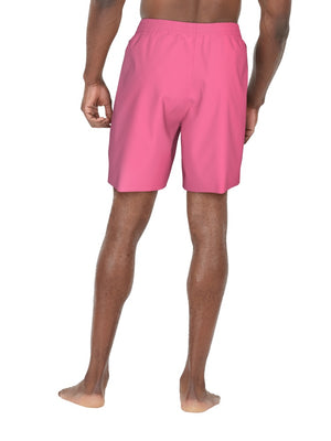 Nike Swim Breaker Essential Men's 7" Brief-Lined Volley Short - Pinksicle alternate image 1